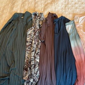 Maurices Women's Blouses - Teal, Patterned, Brown, Navy, Multicolor
